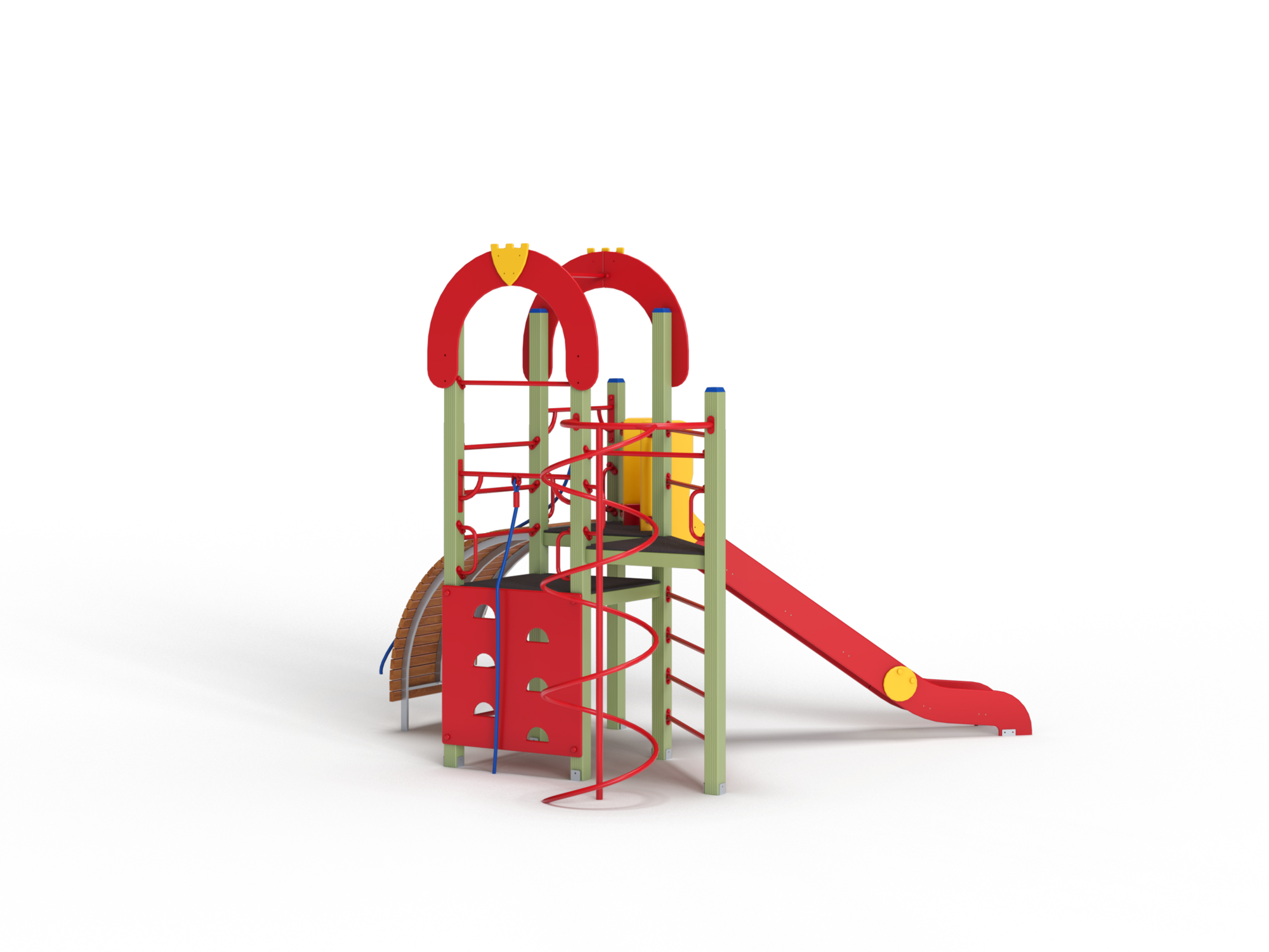 ДИК 2.172-ДЕРЕВО Детский игровой комплекс Н=1500 мм