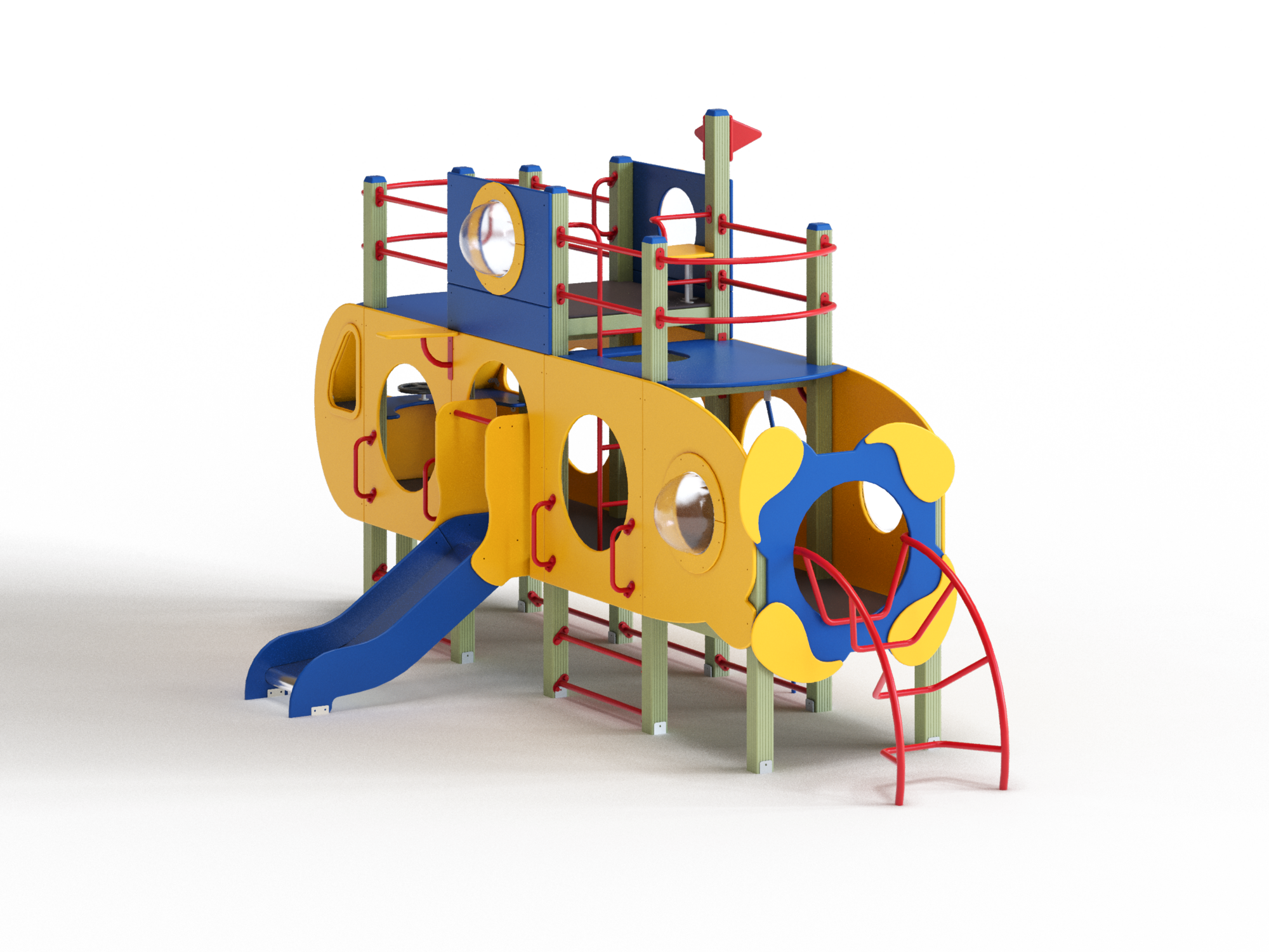 ДИК 2.39-ДЕРЕВО Детский игровой комплекс Н=700 мм