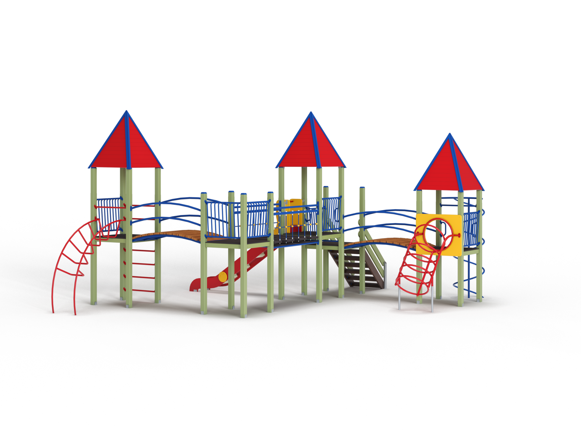 ДИК 4.13-ДЕРЕВО Детский игровой комплекс Н=1500 мм