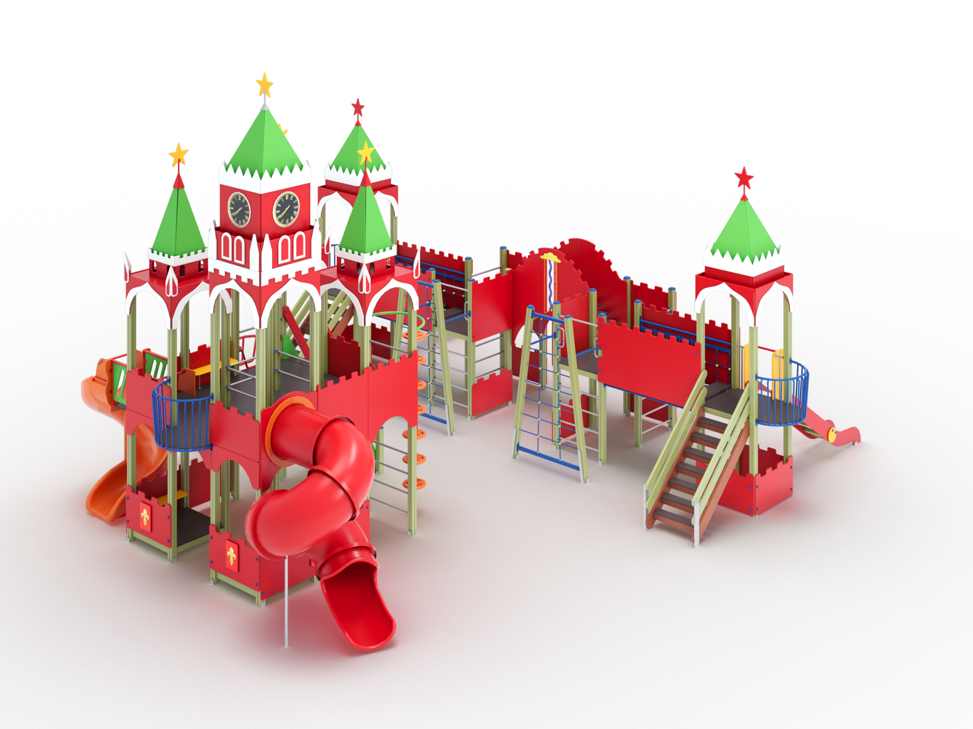 ДИК 8.03 Детский игровой комплекс Н=1500 мм, 2000 мм