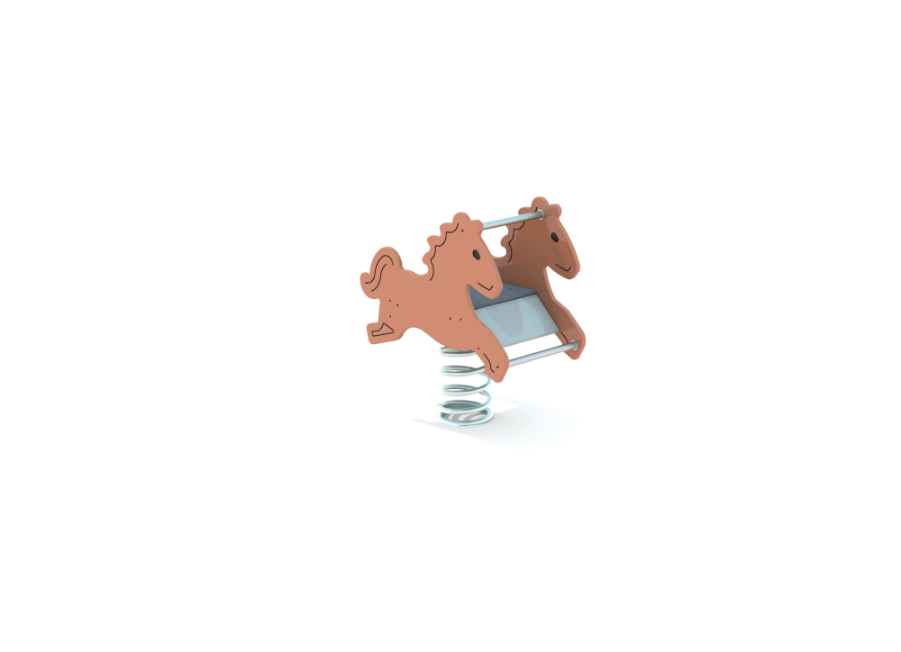 ДИО 4.658.11 Лошадка на пружине цинк