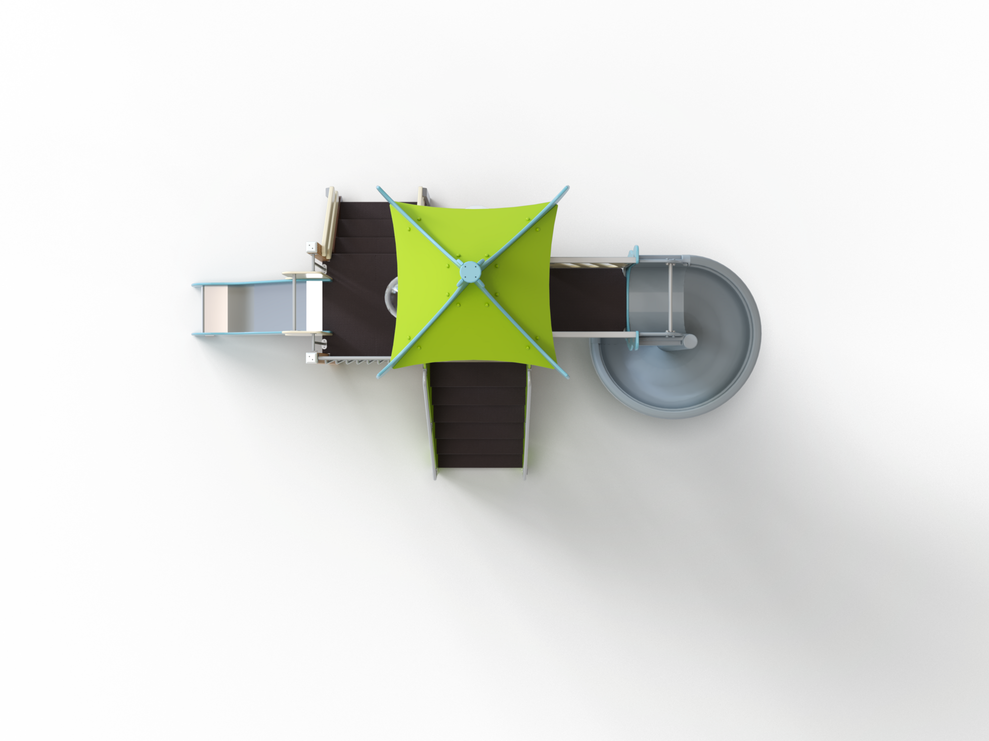 ДИК 9.02-ДПК Детский игровой комплекс Н=700 мм, 1800 мм