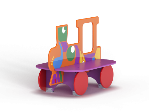 МФ 1.2011 Лавочка Паровозик Граффити 