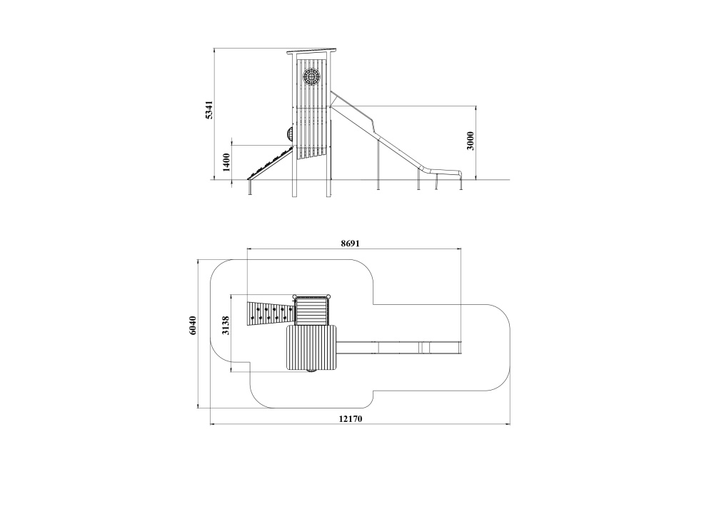 ДП 4.161-К Башня с горкой