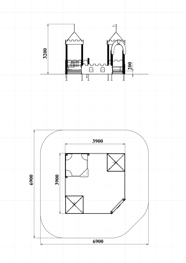 МФ 3.234 Песочный дворик без горки