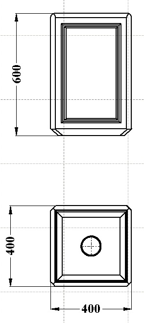 МФ 6.08 Урна бетонная