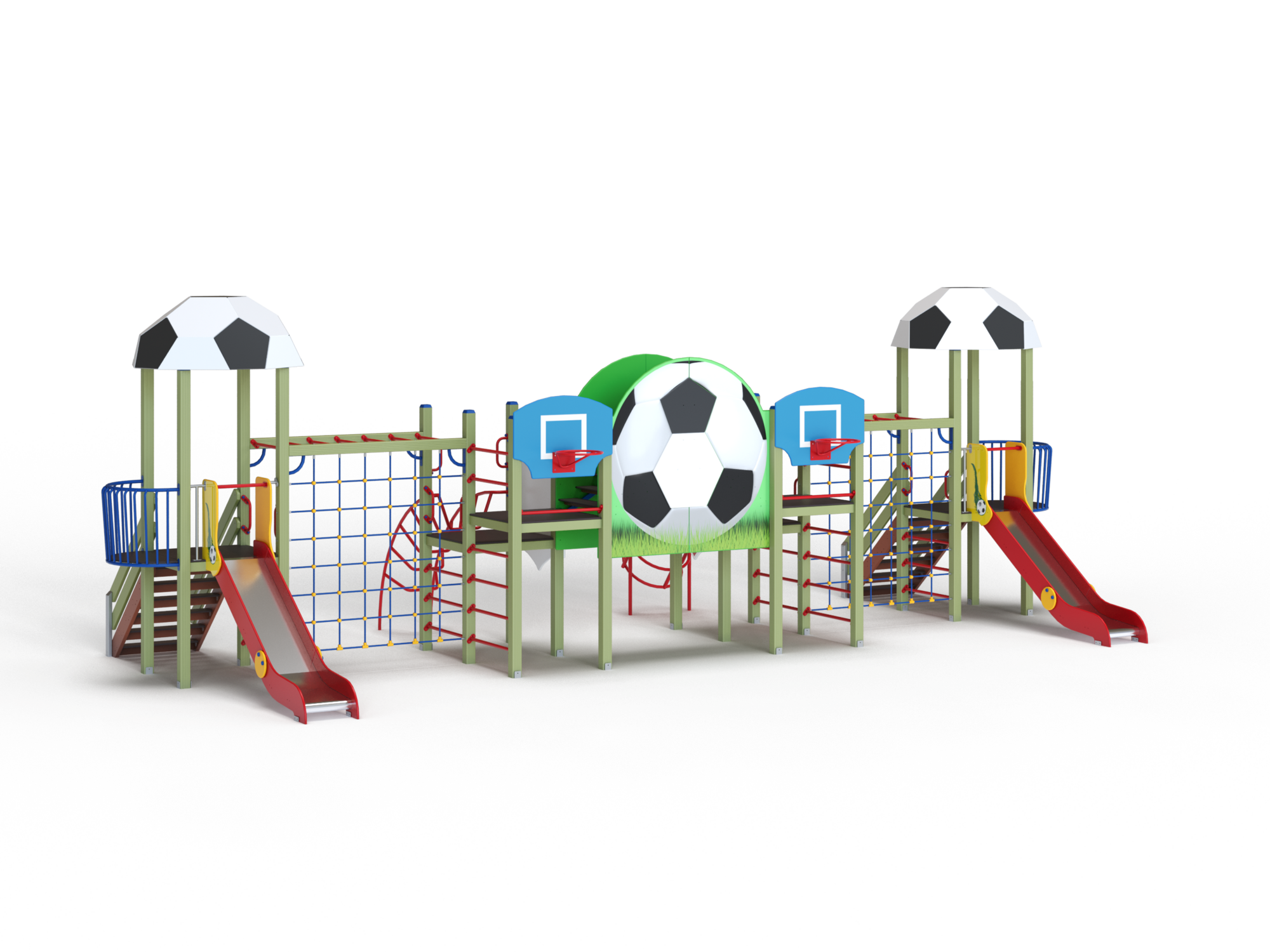 ДИК 8.04 Детский игровой комплекс Н=1200 мм, 1500 мм