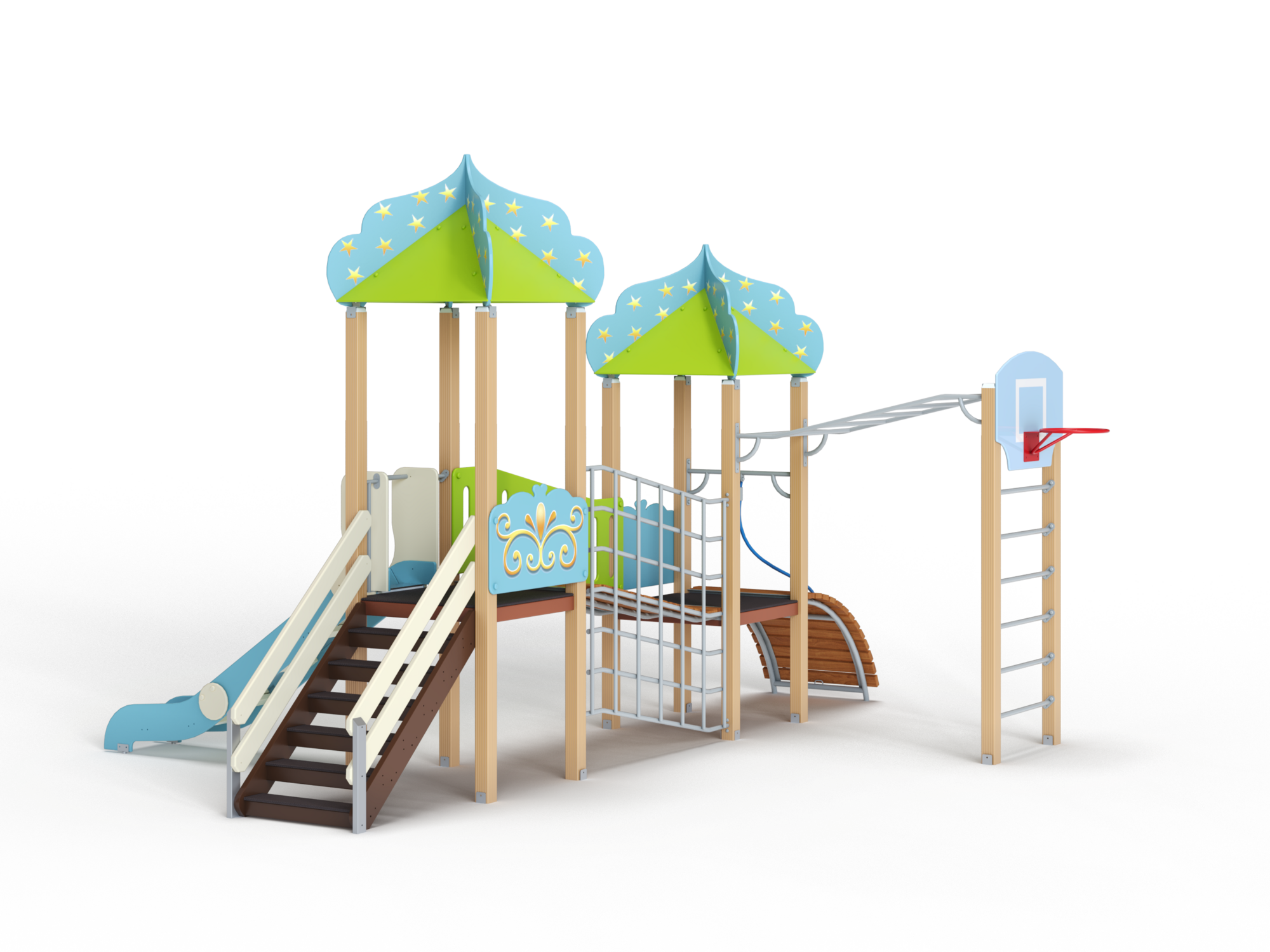 ДИК 2.23-ДПК Детский игровой комплекс Н=1200 мм