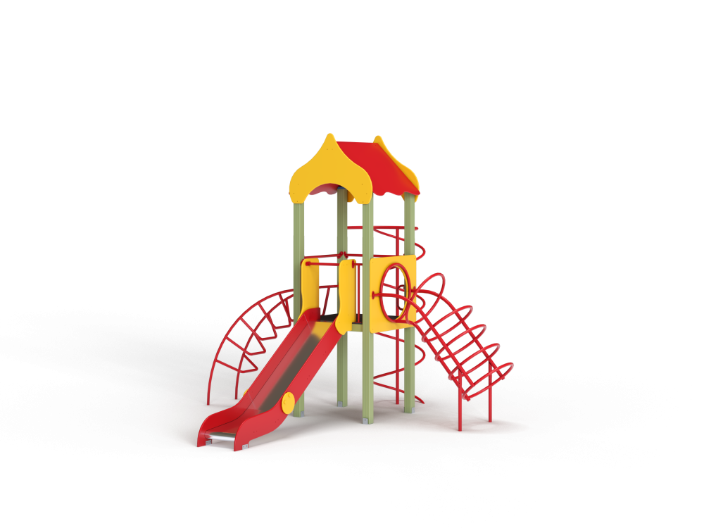 ДИК 1.011-ДЕРЕВО Детский игровой комплекс Н=1200