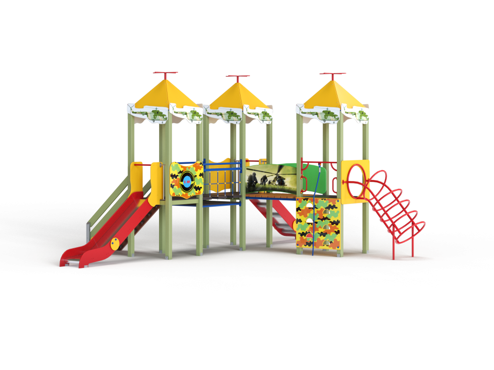 ДИК 3.117 Детский игровой комплекс Н=1200 мм