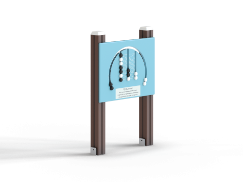 ДОУ 2.208 Информационная стойка Три в ряд