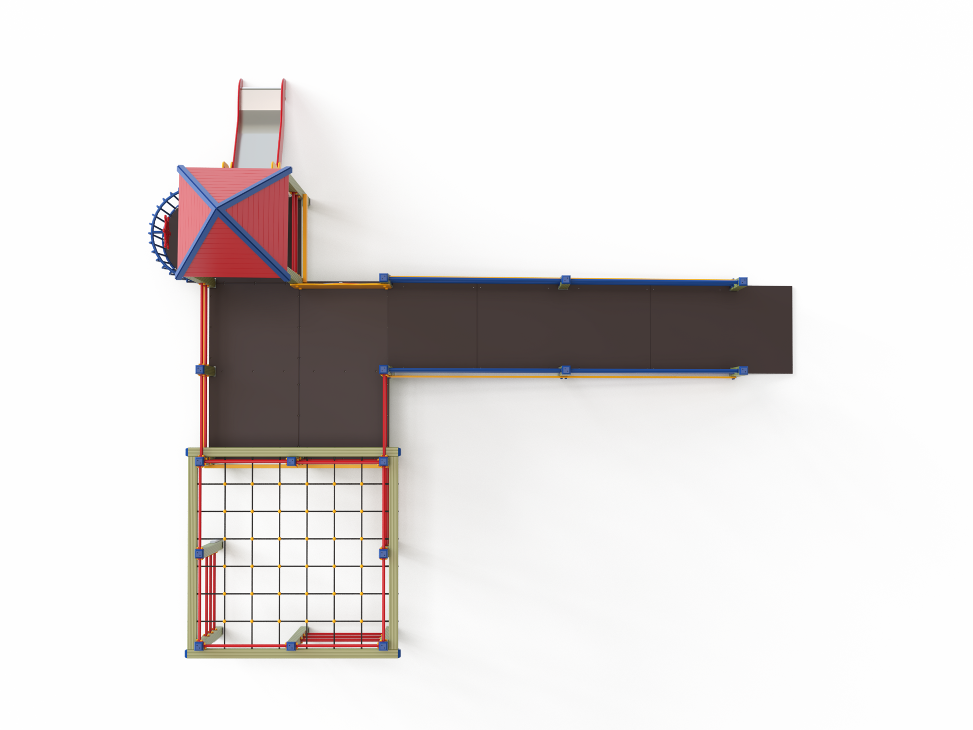 ДИК 3.23-ДЕРЕВО Детский игровой комплекс Н=700 мм