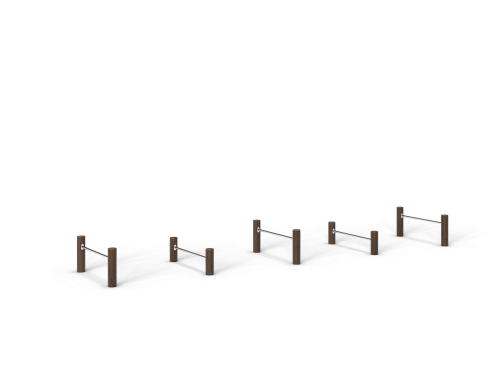 ДП 7.094-К Брусья для отжиманий на бревнах