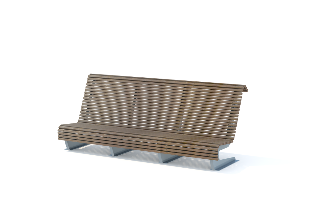 МФ 1.601 Скамейка парковая ДПК 3 метра