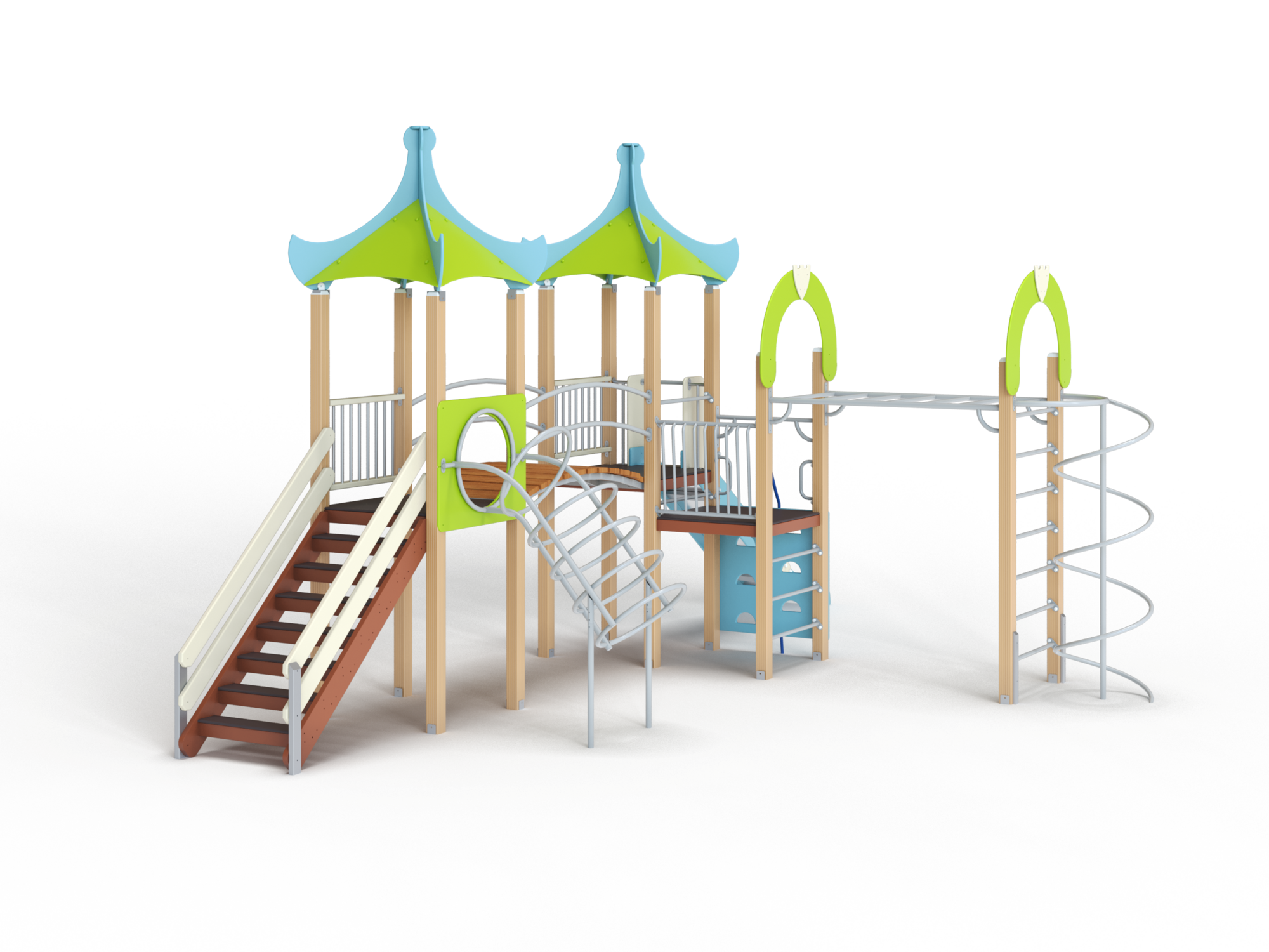 ДИК 3.04-ДПК Детский игровой комплекс Н=1500 мм