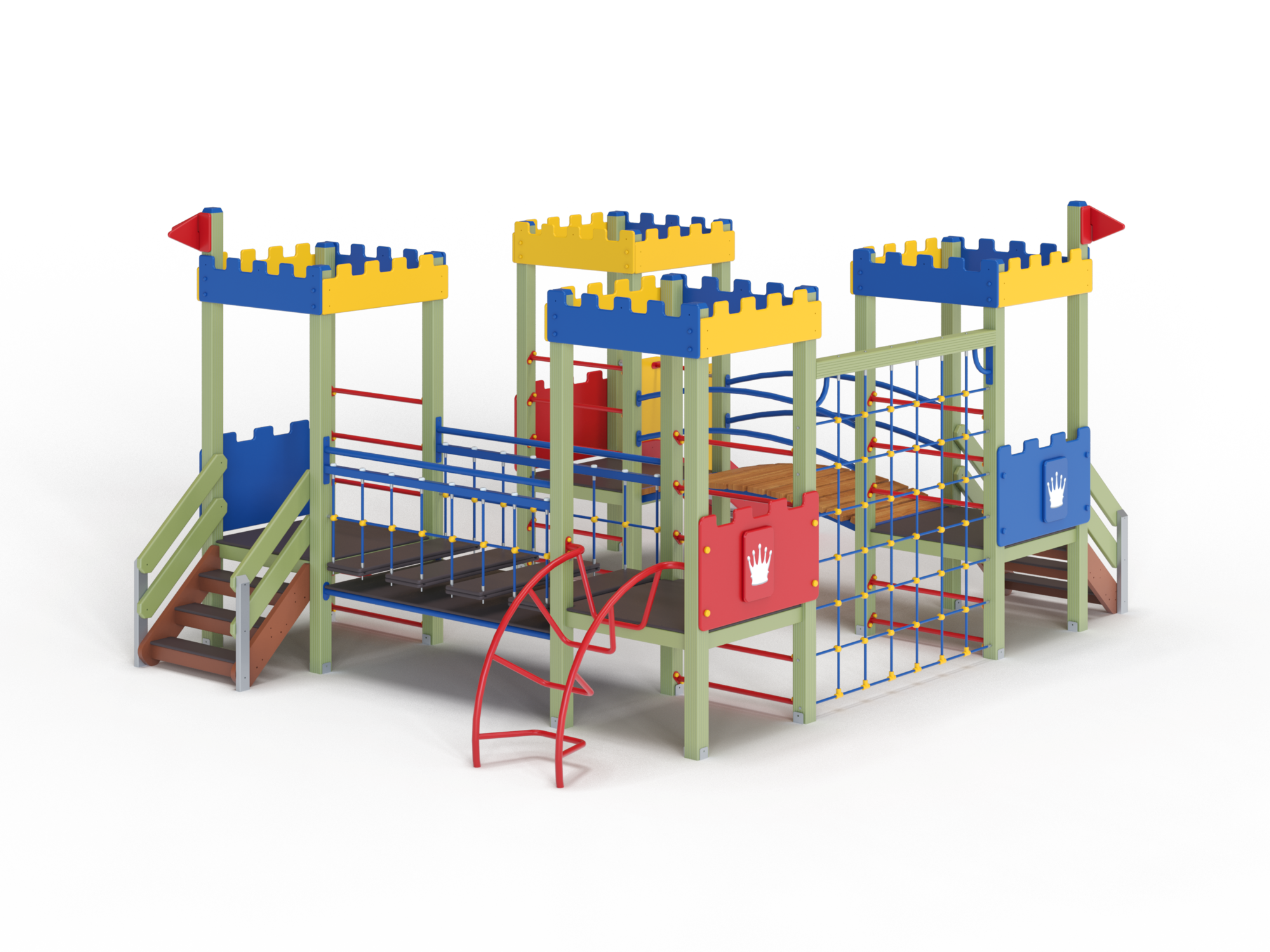 ДИК 4.05-ДЕРЕВО Детский игровой комплекс Н=700 мм