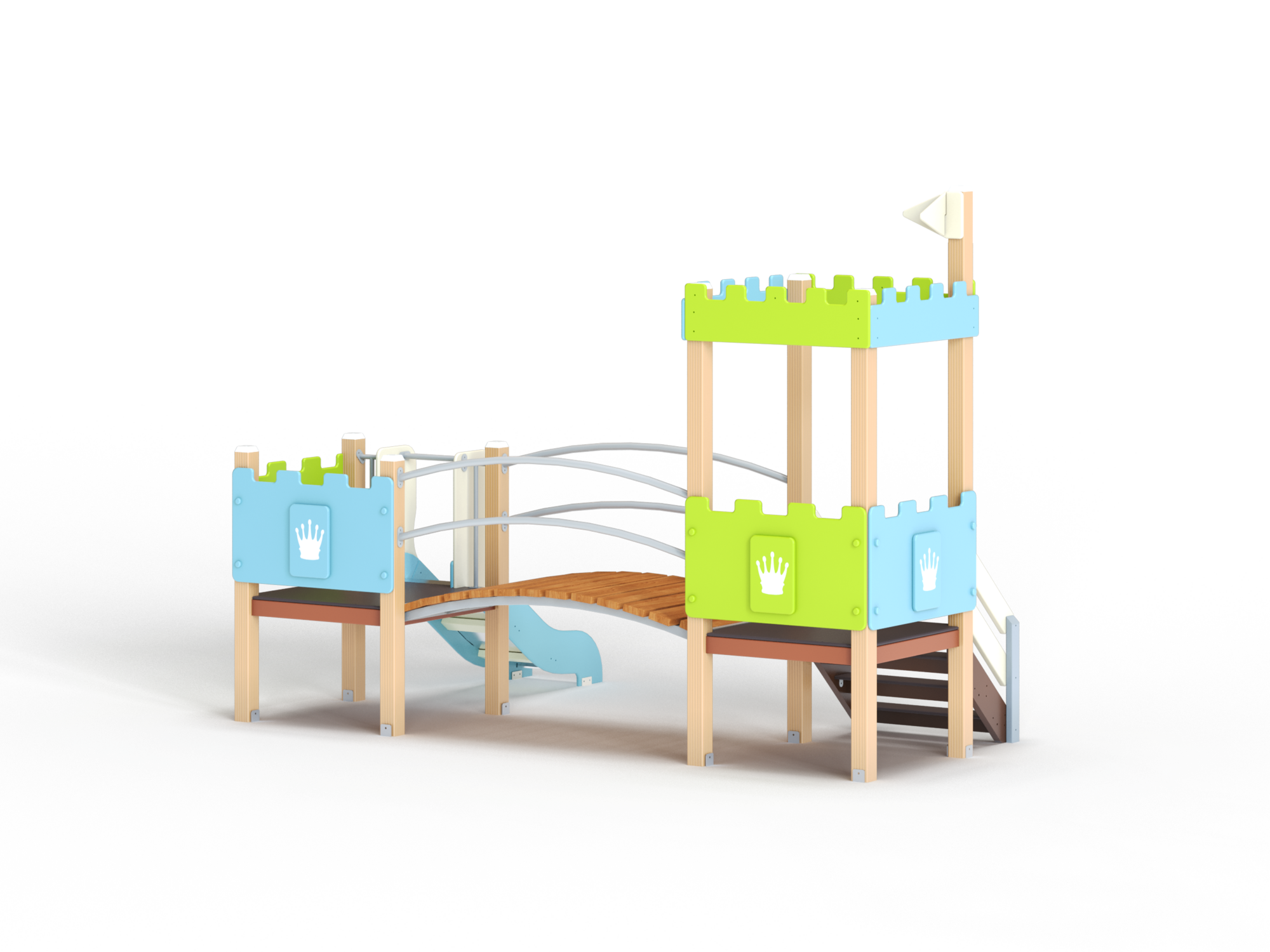 ДИК 2.095-ДПК Детский игровой комплекс Н=700 мм