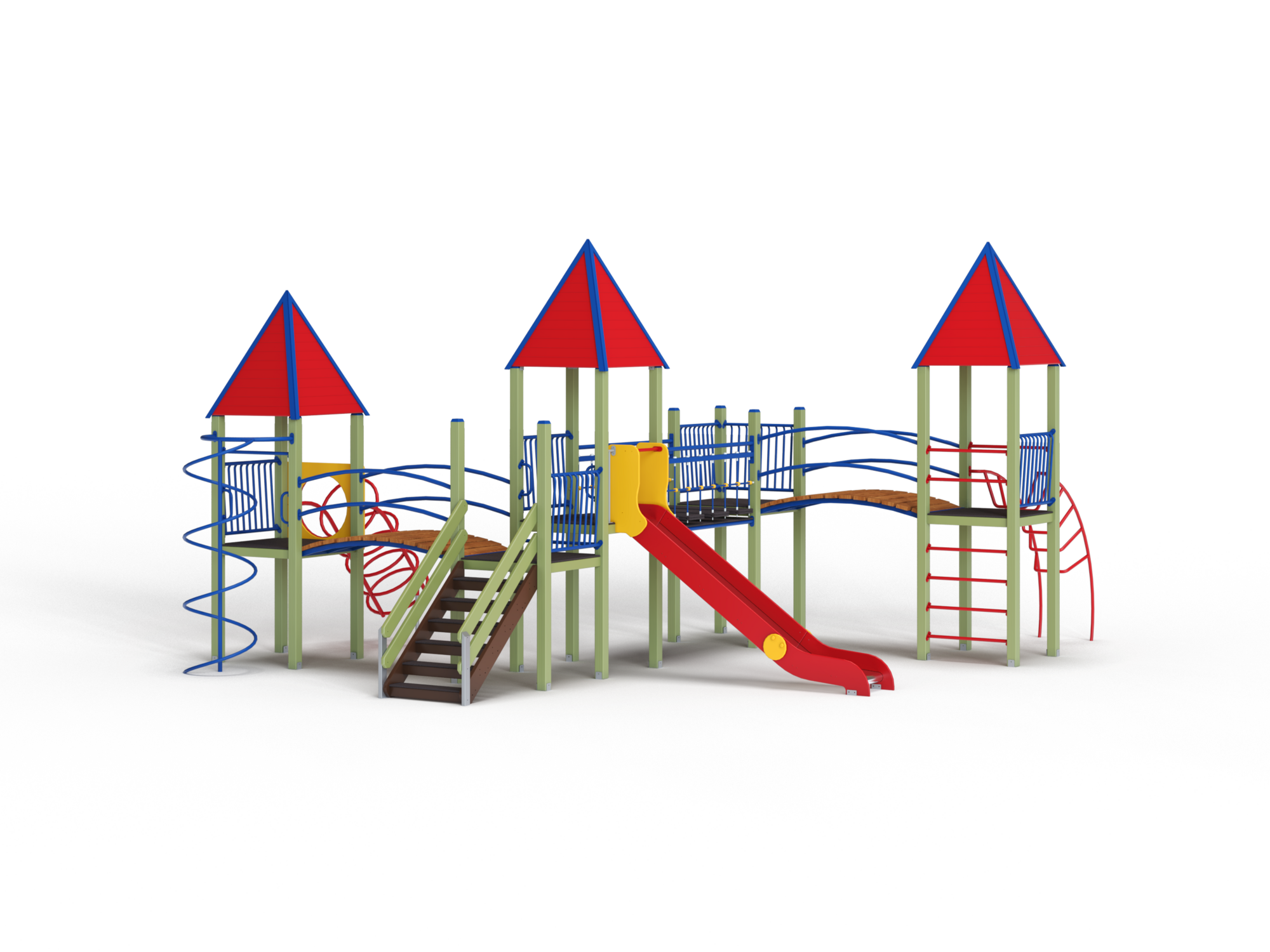 ДИК 4.13-ДЕРЕВО Детский игровой комплекс Н=1500 мм