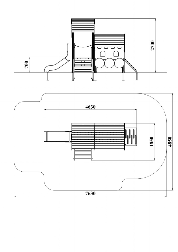 МФ 4.062-ДЕРЕВО Локомотив  без вагонов