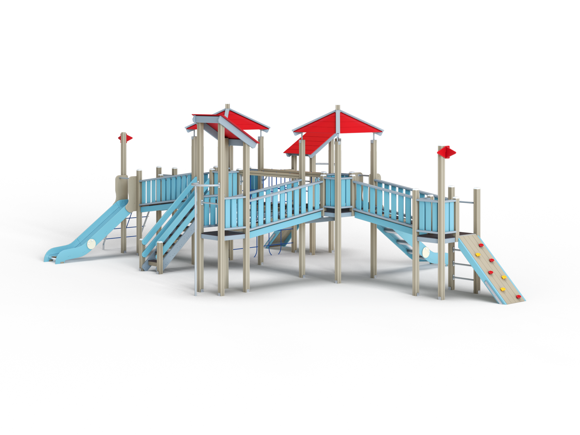 ДИК 5.11 Детский игровой комплекс Н=1200 мм, 1500 мм