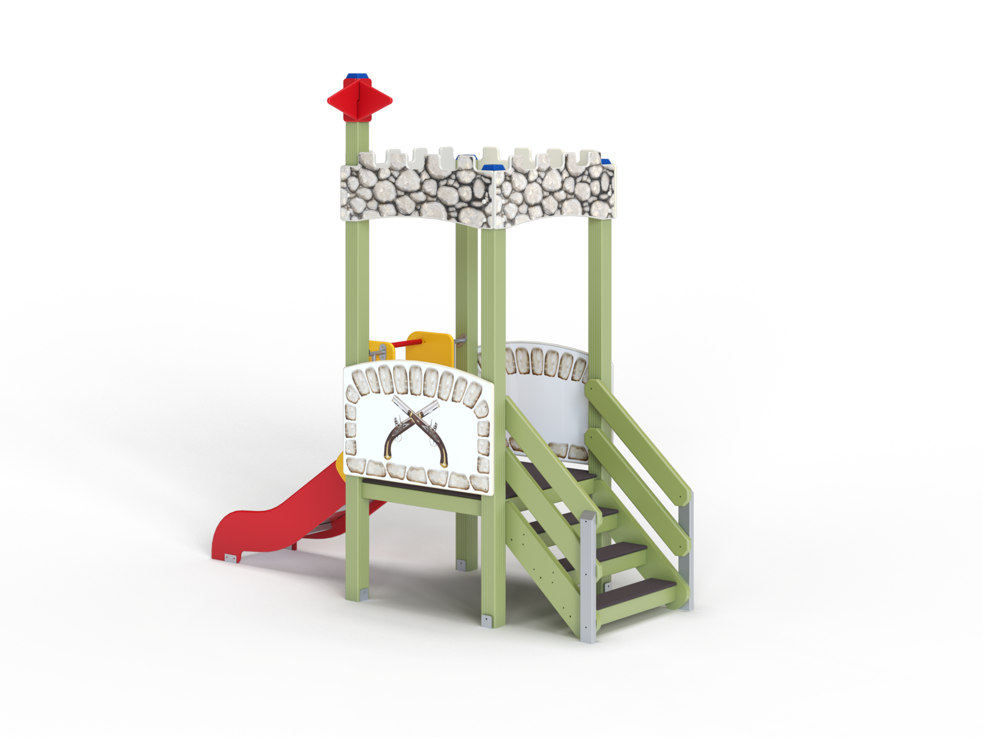 ДИК 1.39 Детский игровой комплекс Н=700 мм