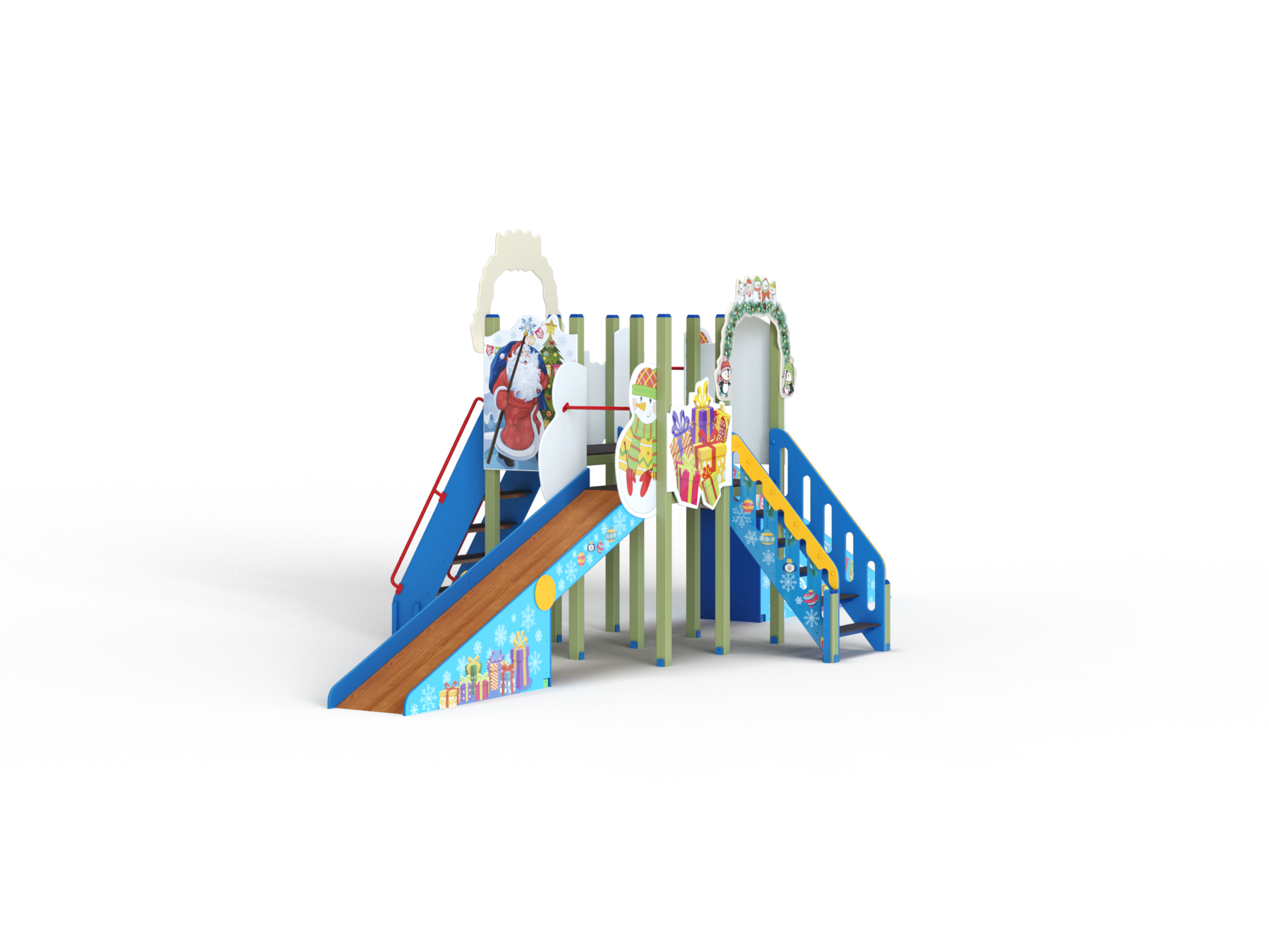 ДИО 5.151 Горка зимняя Н=1500,1800 мм