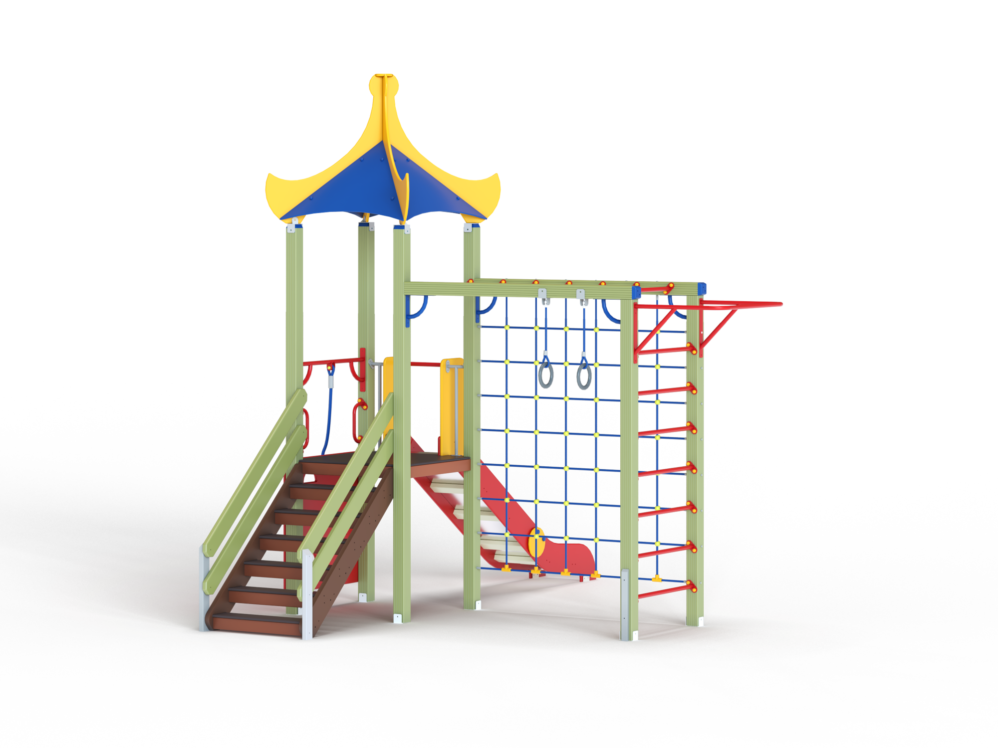 ДИК 1.03-ДЕРЕВО Детский игровой комплекс Н=1200