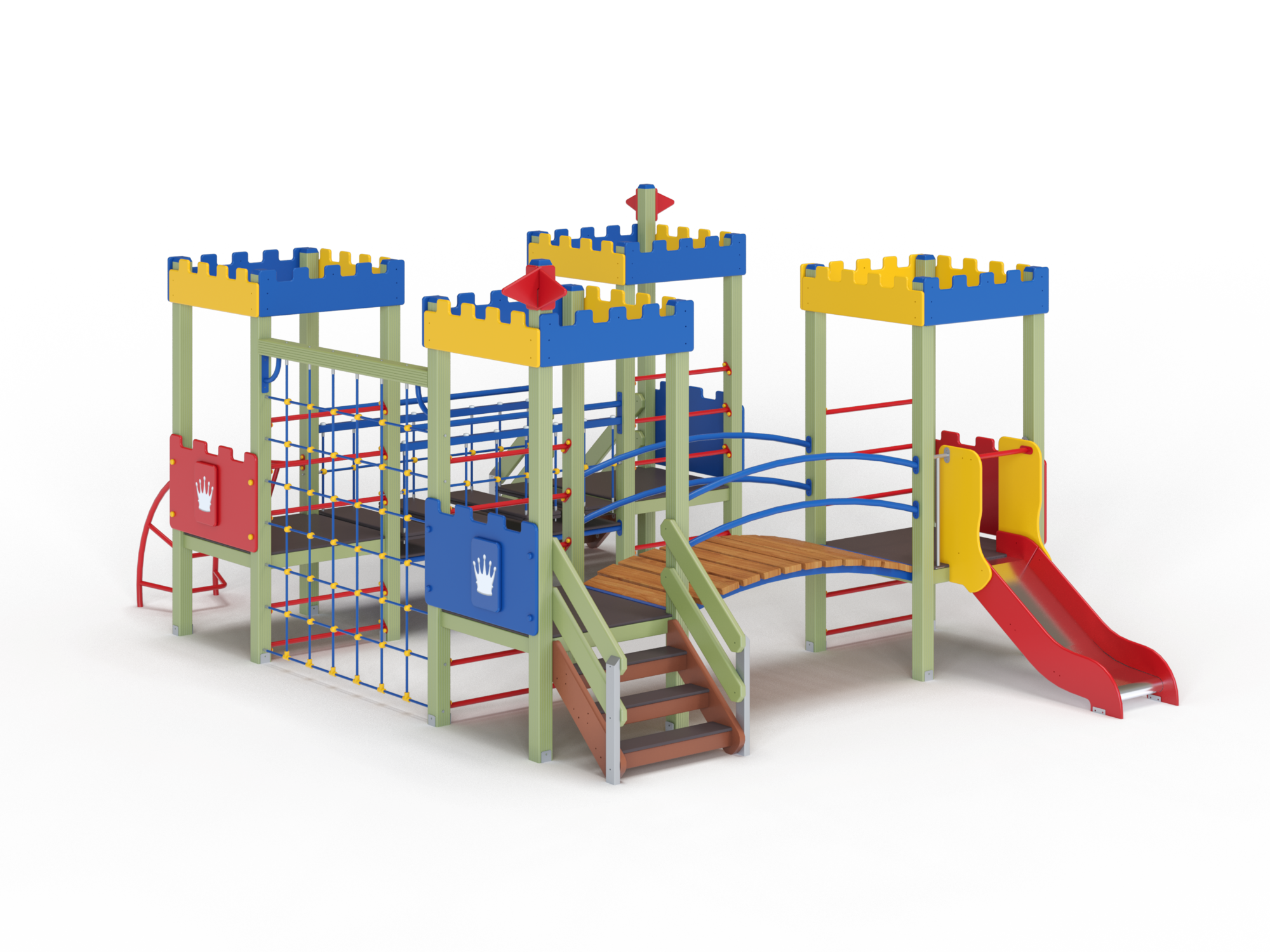 ДИК 4.05-ДЕРЕВО Детский игровой комплекс Н=700 мм