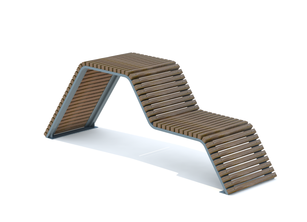 МФ 1.851 Шезлонг волна ДПК