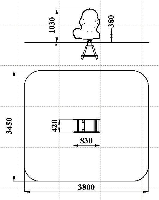 ДИО 4.44 Качалка на пружине
