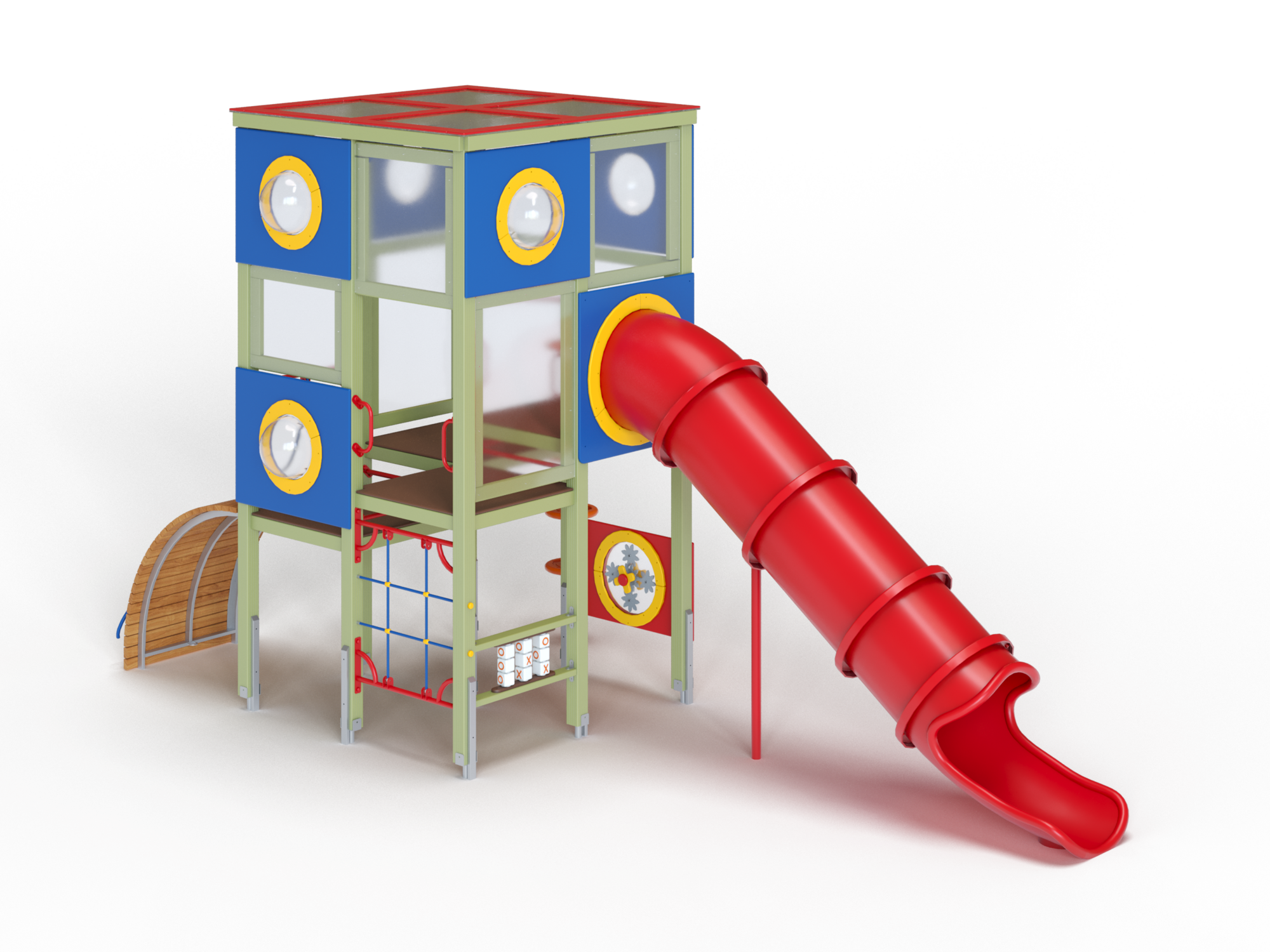 ДИК 9.301-ДЕРЕВО Детский игровой комплекс Н=1200,1500,1800 мм
