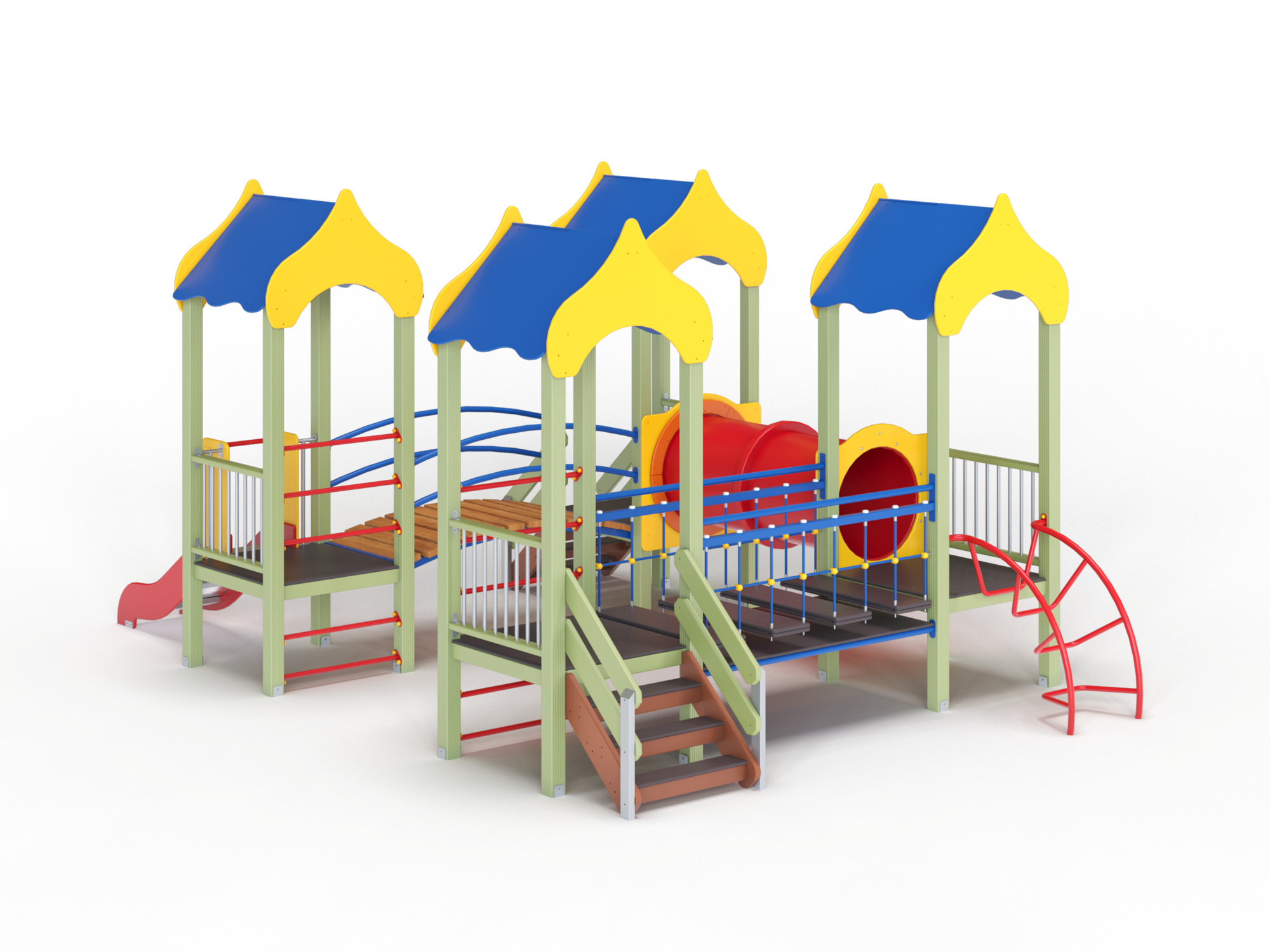 ДИК 4.07-ДЕРЕВО Детский игровой комплекс Н=700