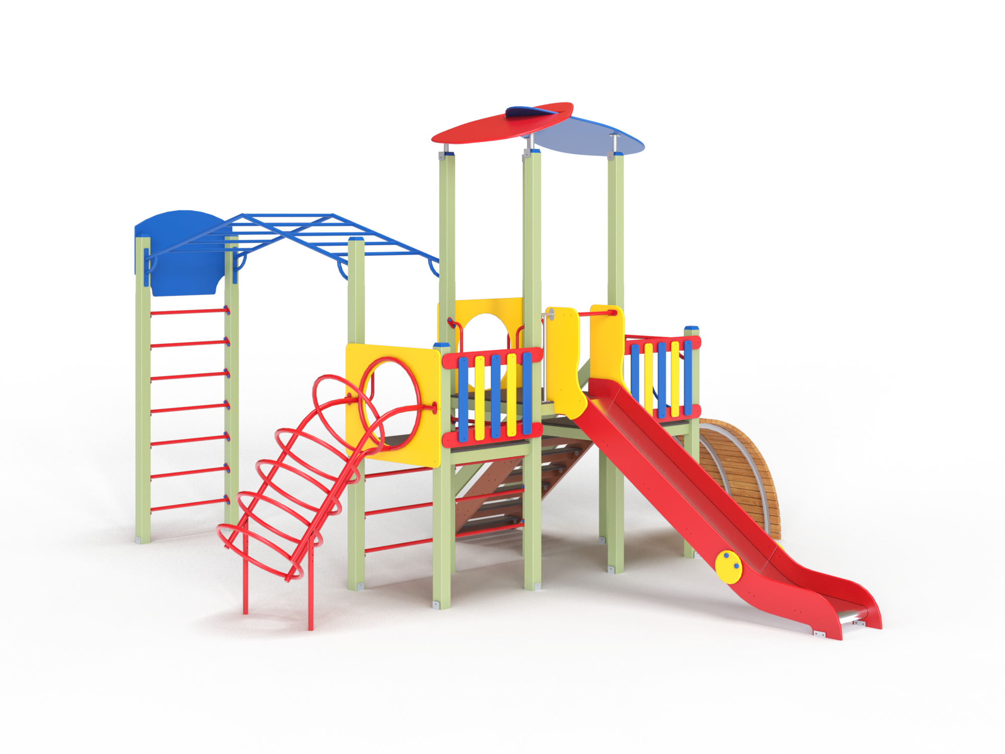 ДИК 3.051-ДЕРЕВО Детский игровой комплекс Н=1500 мм