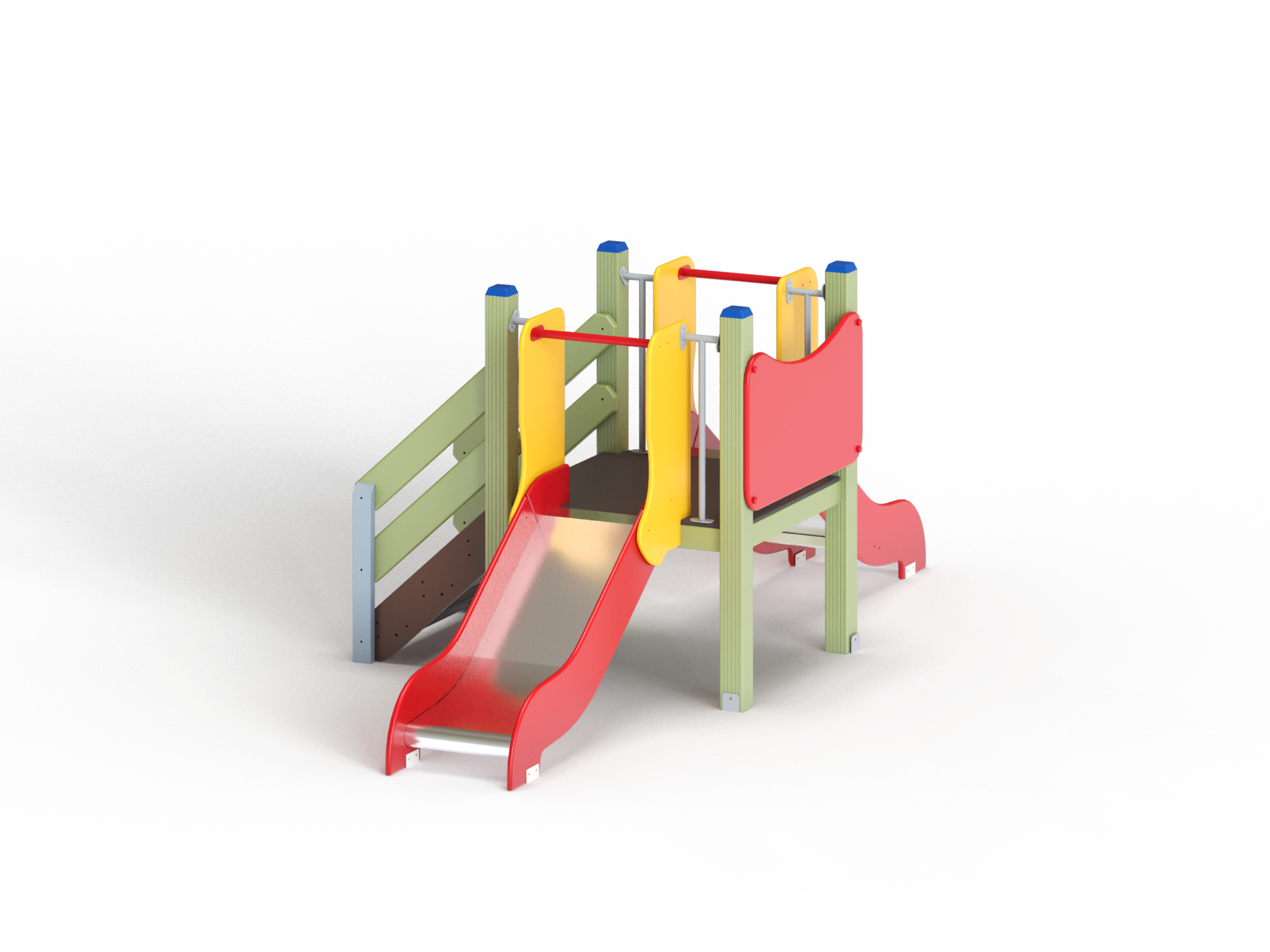 ДИО 5.02-ДЕРЕВО Горка мини двойная Н=700 мм