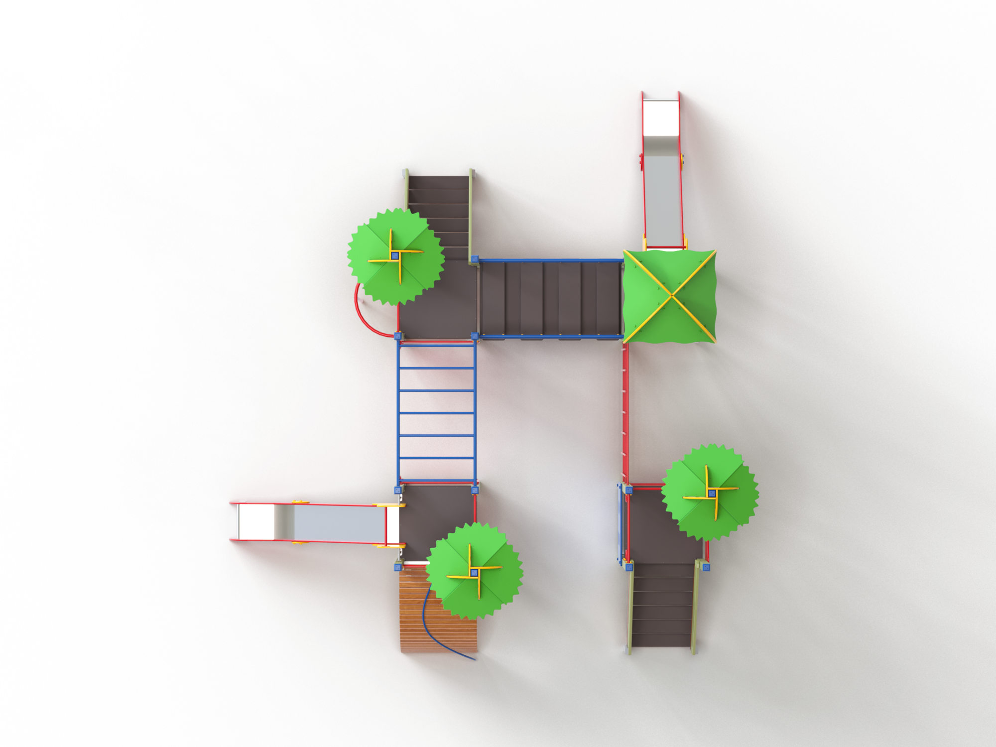 ДИК 4.26-ДЕРЕВО Детский игровой комплекс Н=1200 мм