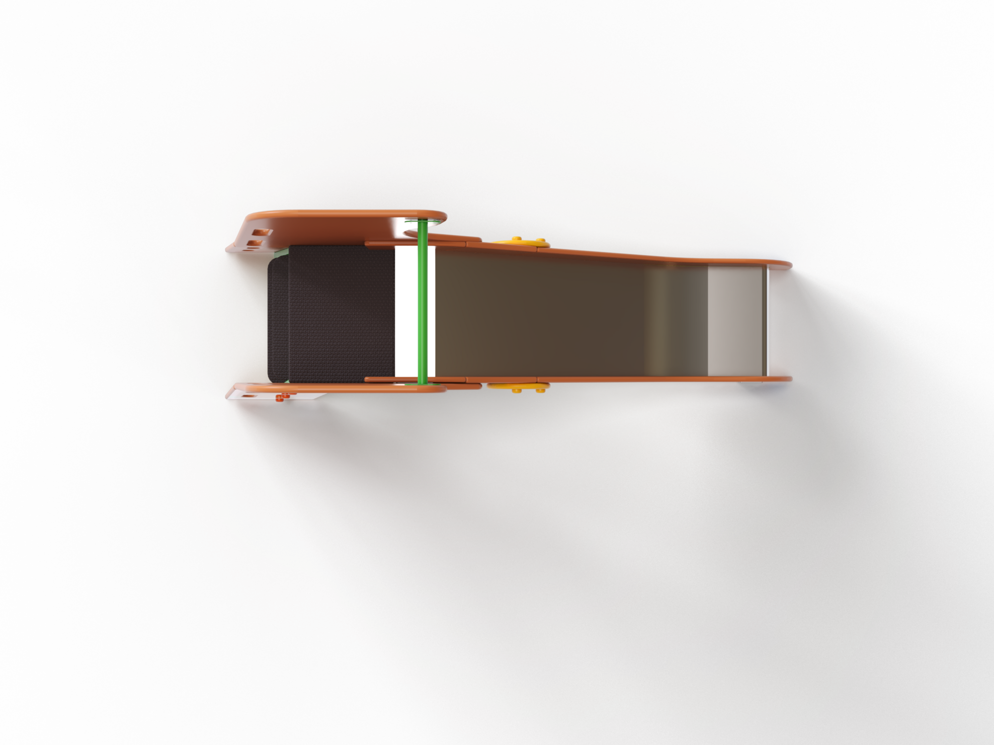 ДИО 5.0411 Горка с деревянными перилами  Графити H=900 