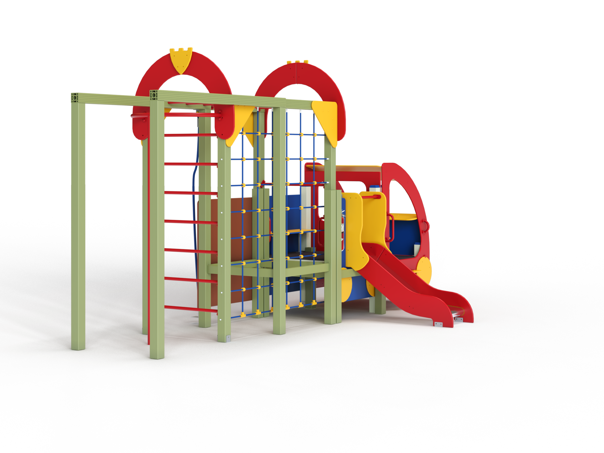 МФ 4.022 Машина с горкой Н=700