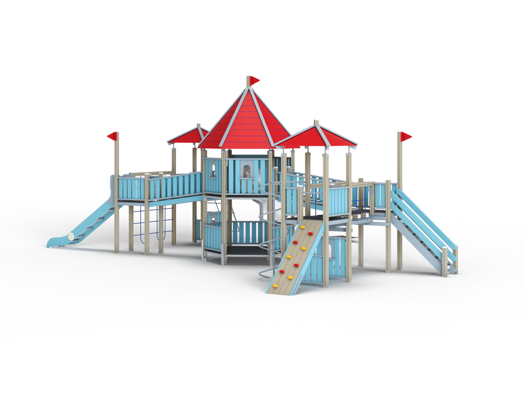 ДИК 5.12 Детский игровой комплекс Н=1500, 1800 