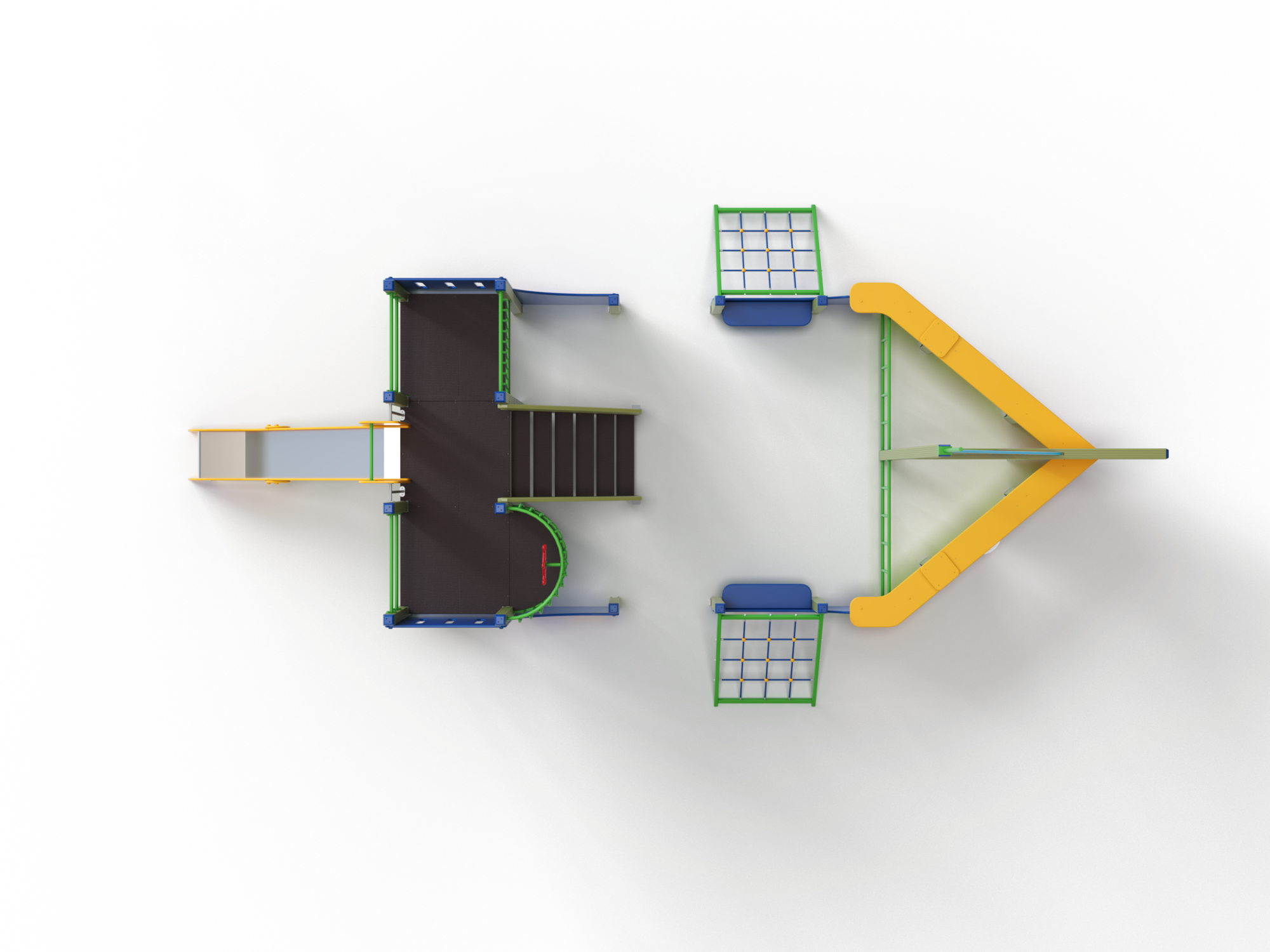 ДИК 3.091 Детский игровой комплекс граффити Н=1200 мм