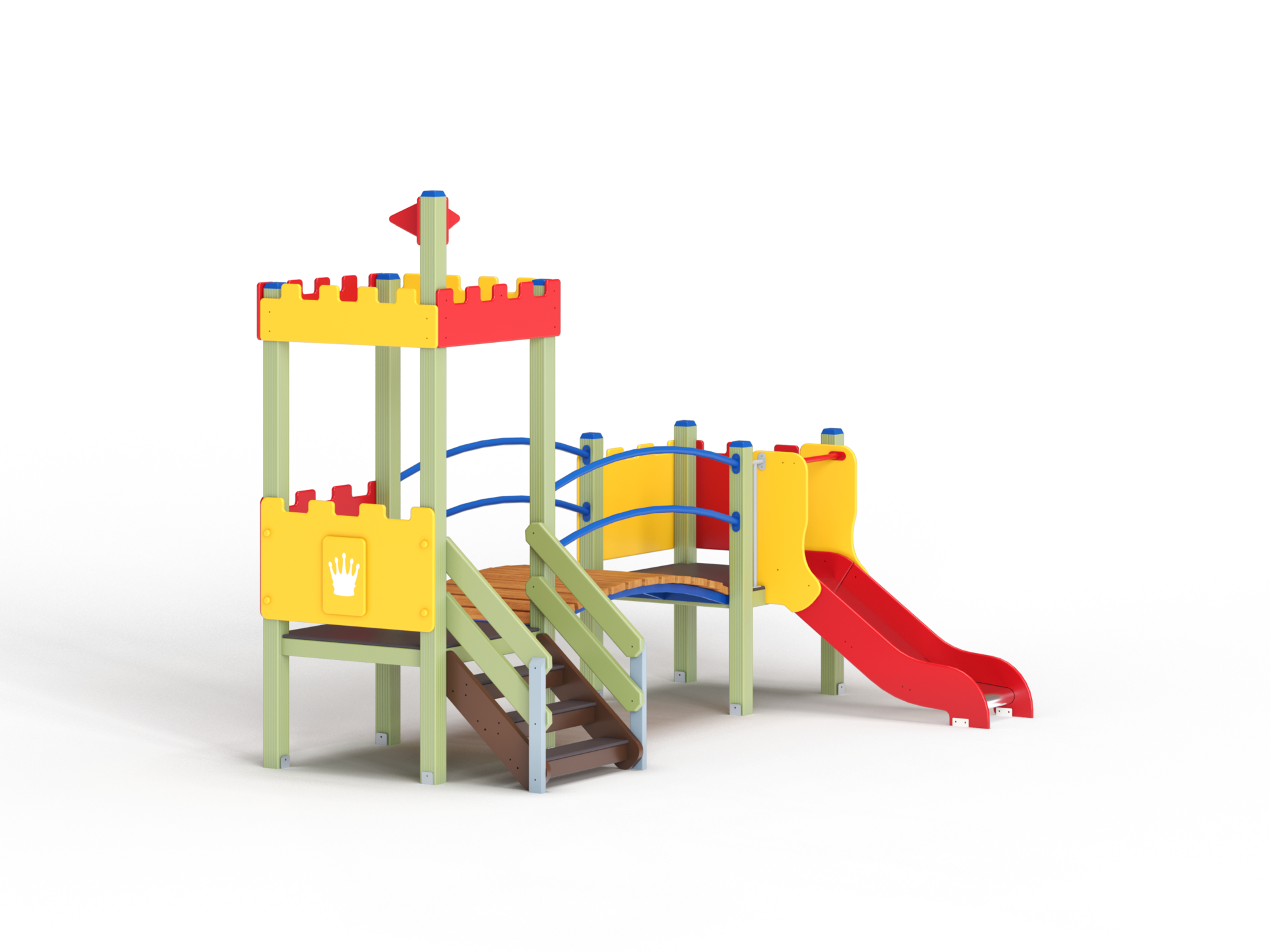 ДИК 2.095-ДЕРЕВО Детский игровой комплекс Н=700 мм