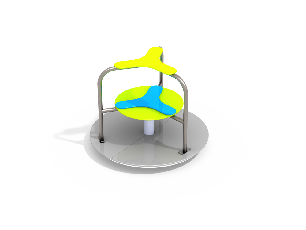 ДИО 2.29.01 Карусель трехместная со столиком нерж