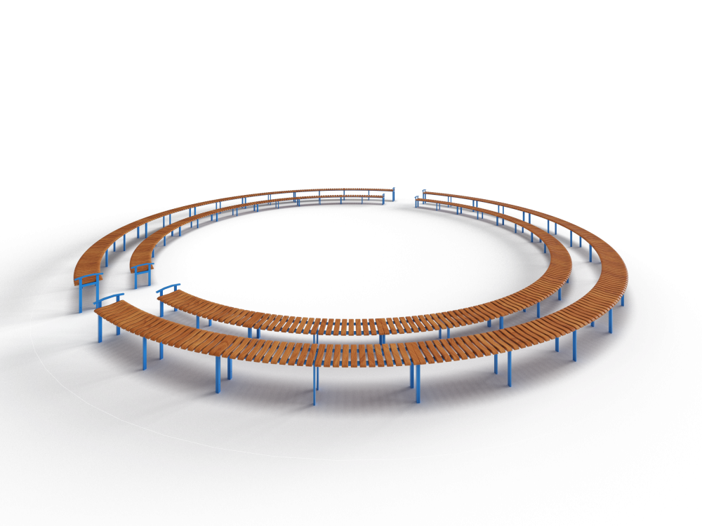 МФ 1.61 Скамья Амфитеатр