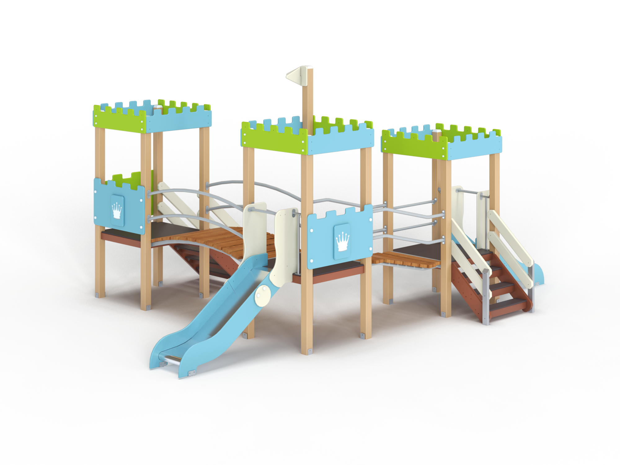 ДИК 3.175-ДПК Детский игровой комплекс Н=900 мм, Н=700 мм