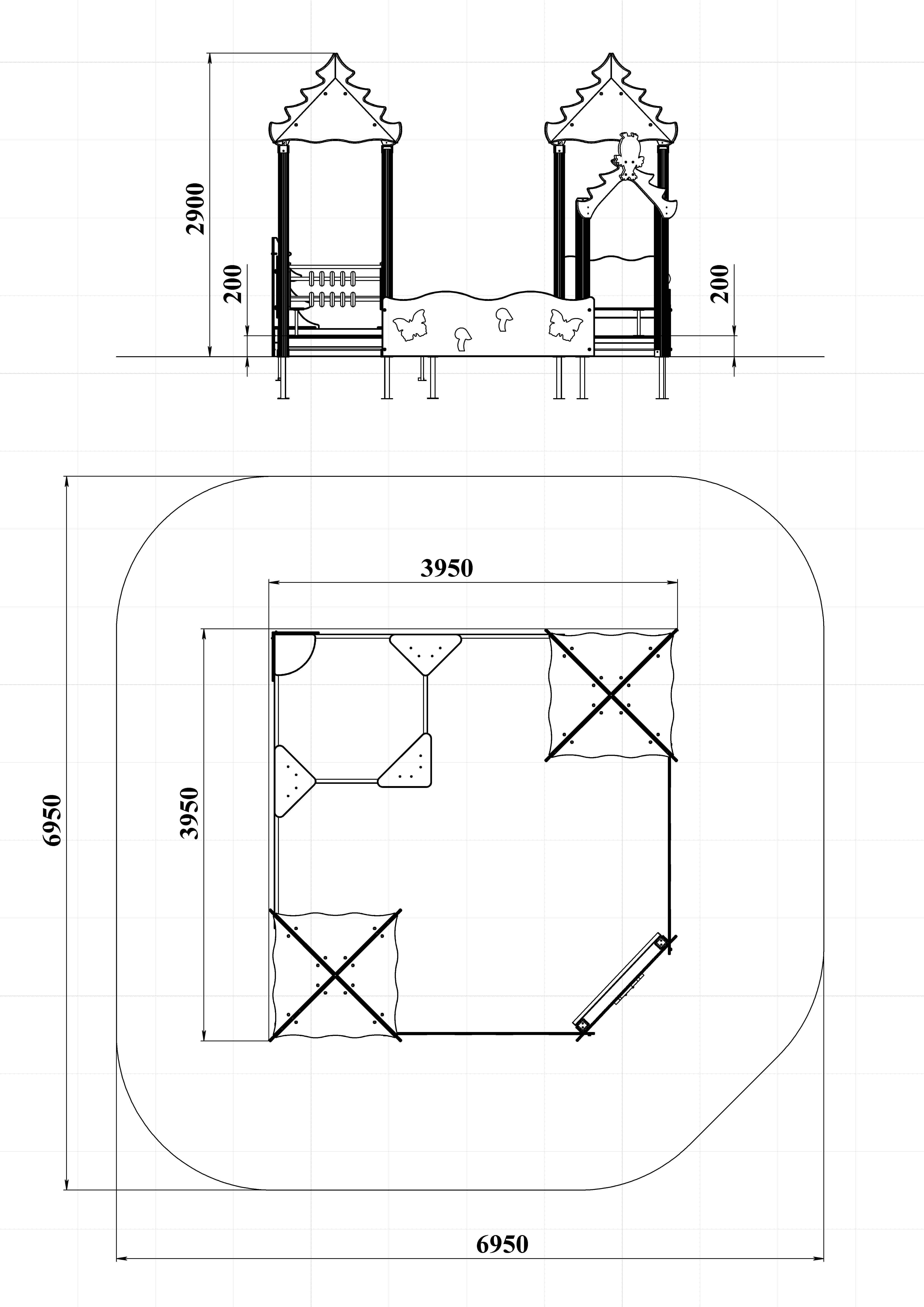 МФ 3.221-Д1 Песочный дворик без горки