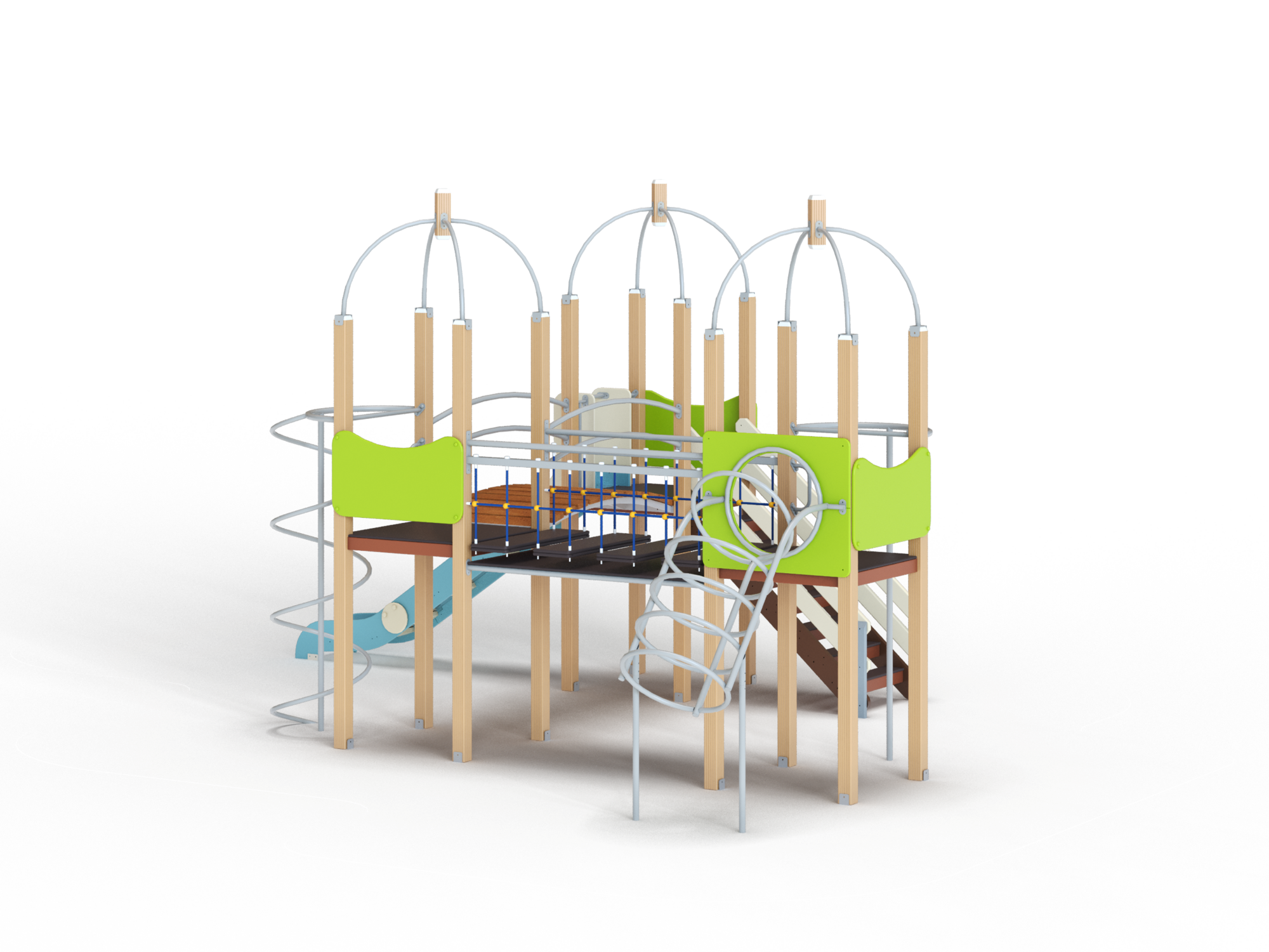 ДИК 3.165-ДПК Детский игровой комплекс Н=1500 мм