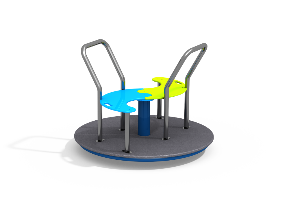 ДИО 2.25.01 Карусель с нержавеющими поручнями нерж