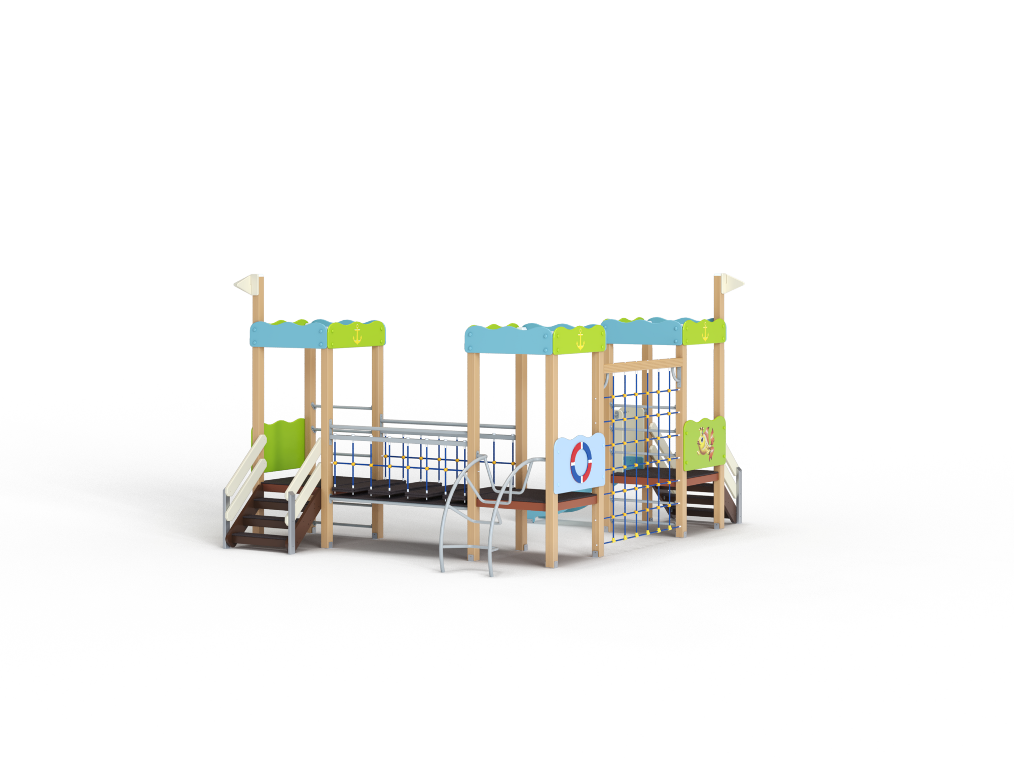 ДИК 3.12-ДПК Детский игровой комплекс Н=700 мм