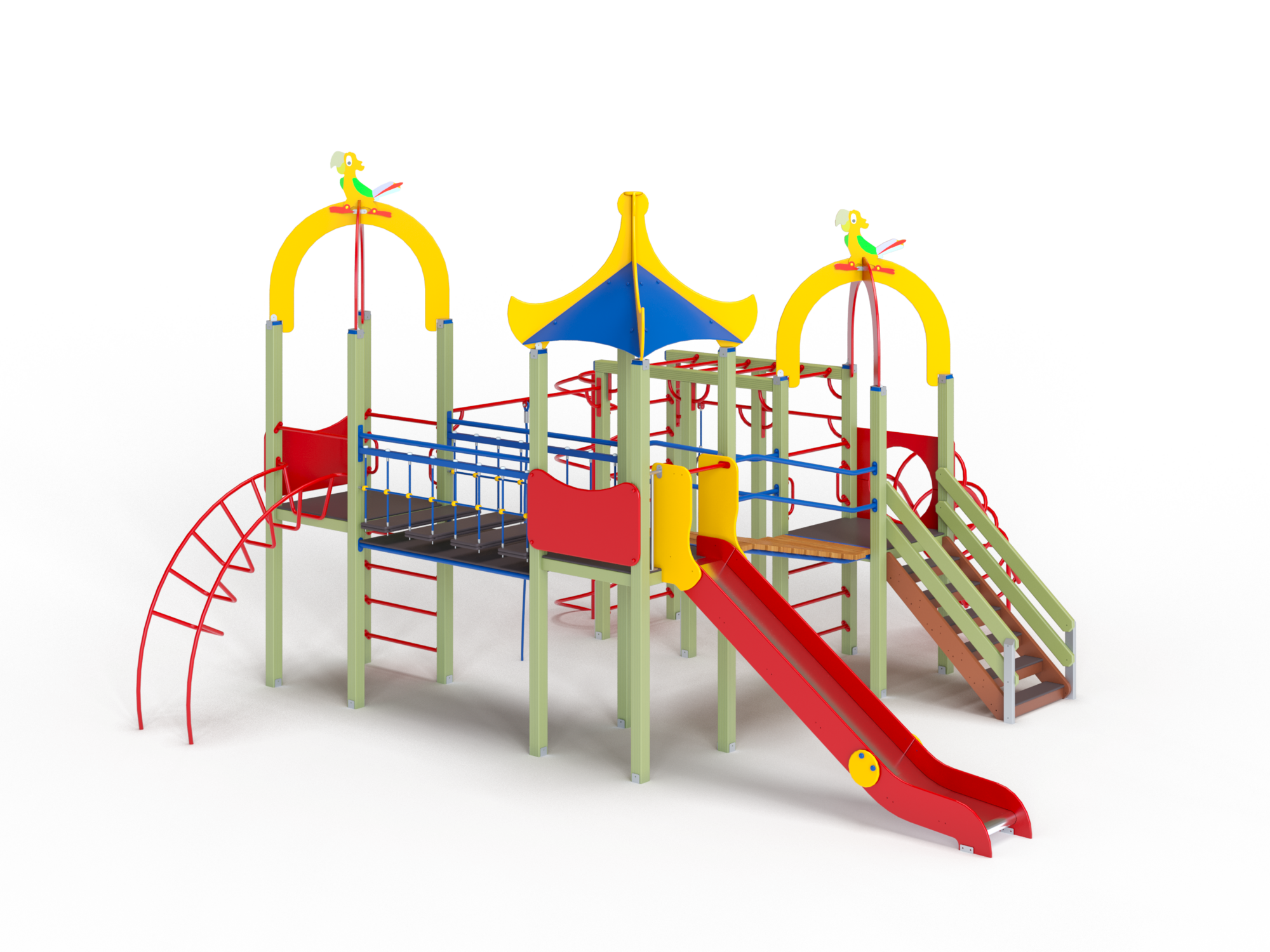 ДИК 3.213-ДЕРЕВО Детский игровой комплекс Н=1500 мм