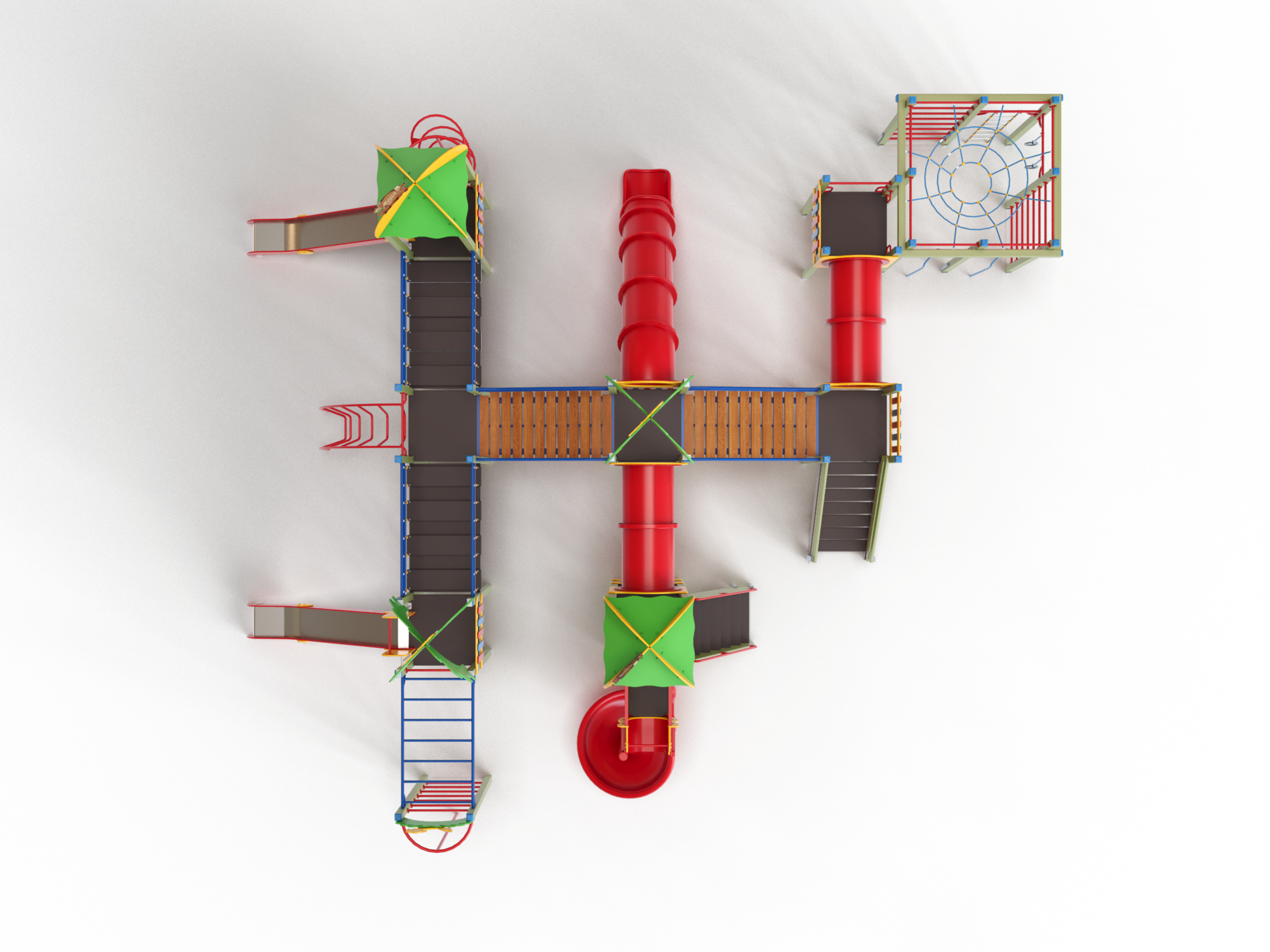 ДИК 9.202-ДЕРЕВО Детский игровой комплекс Н=1500 мм, 1800 мм