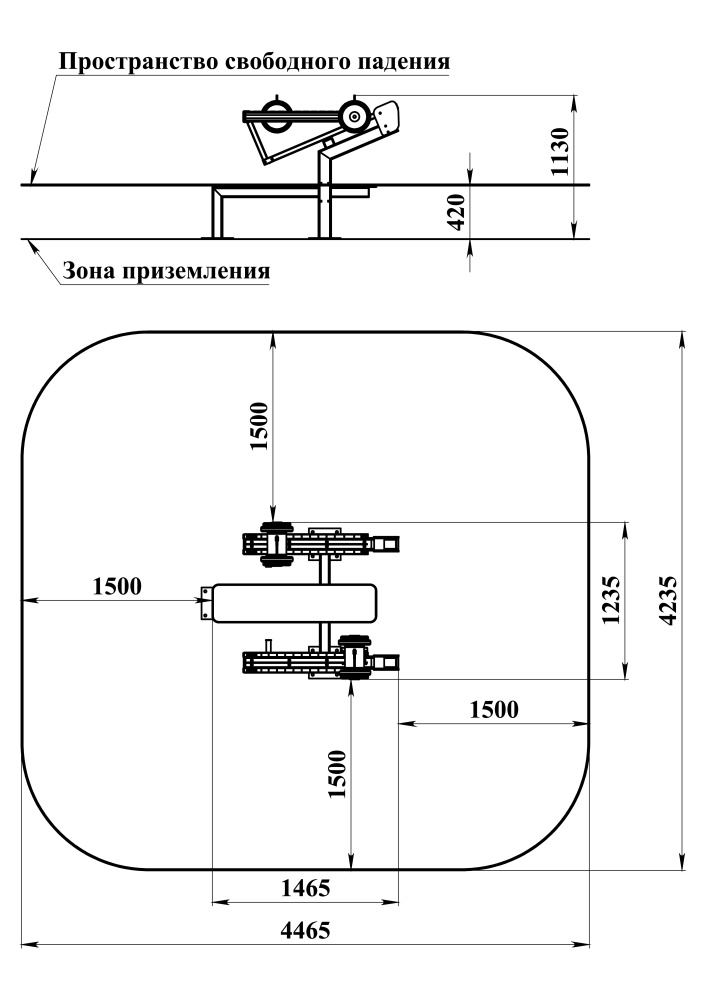 СО 6.101 Спортивный тренажер - Жим от груди